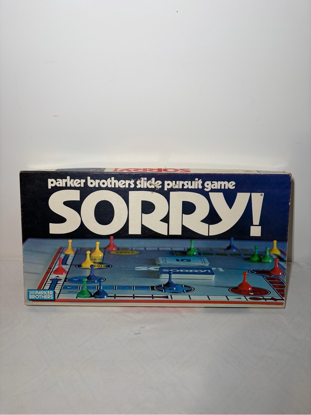 Parker Brothers Sorry! Slide Pursuit Vintage Board Game 1992